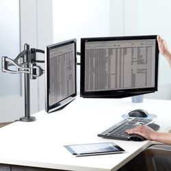 Brazo doble para monitor professional series de fellowes