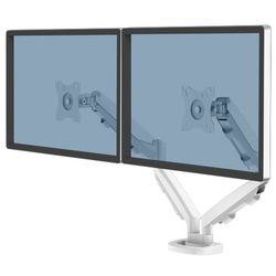 Brazo para monitor doble Eppa™ Blanco