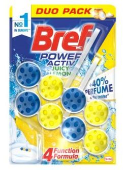 Bref Wc Poder Activo Limon Duplo