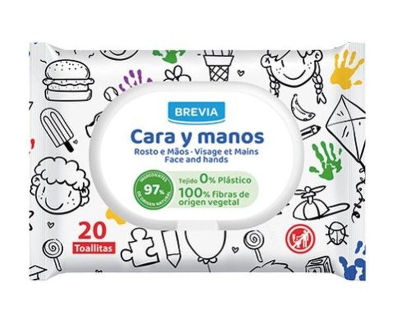 Brevia Toall. Cara Y Manos C/Tap(20)
