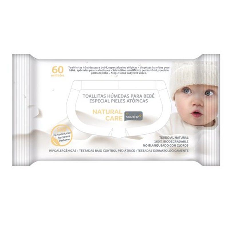 Brevia Toallitas Bebe Atopica (60)C/Tapa