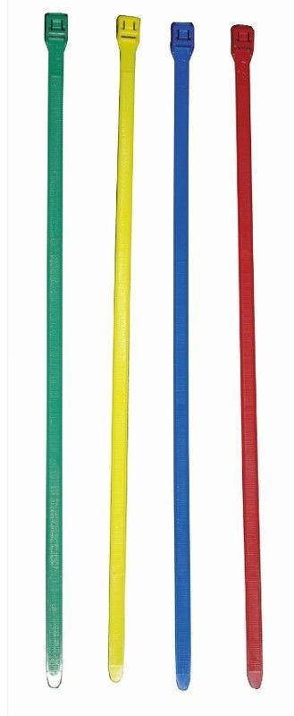 Bridas de colores 39 cm.