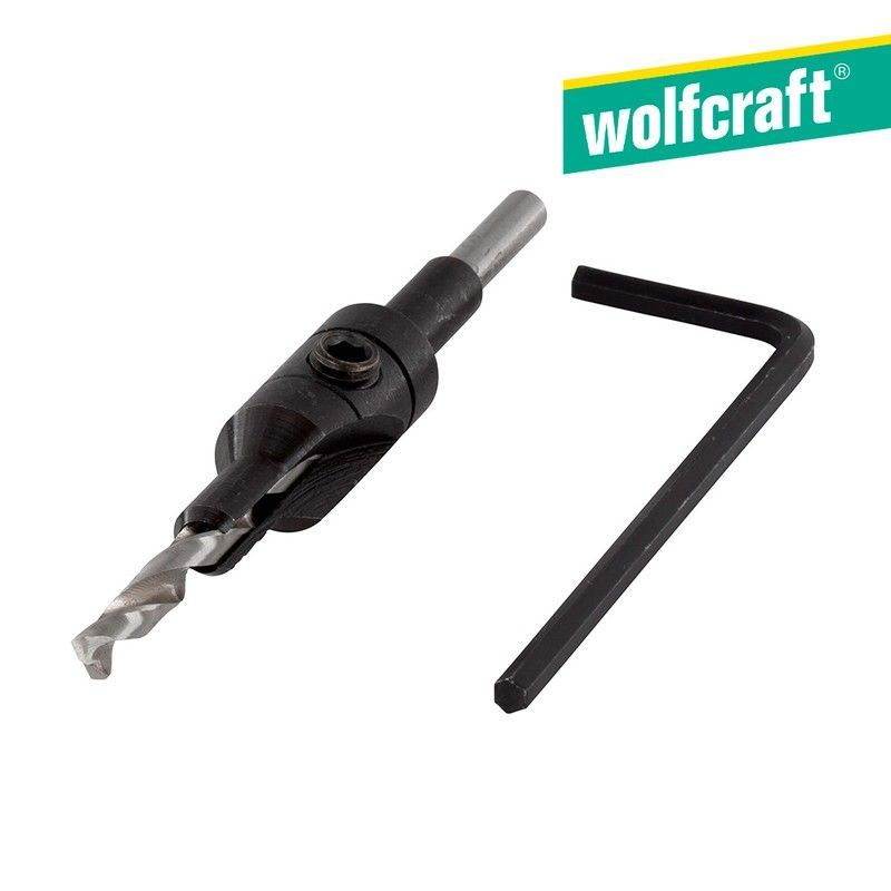 Broca De Taladro Para Madera Ø3,5-5/9,5mm 2500000 Wolfcraft