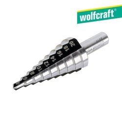 Broca Escalonada Hss De Ø4-20mm 2515000 Wolfcraft