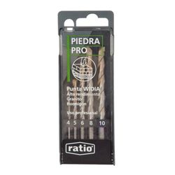 Broca pared profesional RATIO 6596 Brocas P/Pared Prof. Jgo.5  Ratio