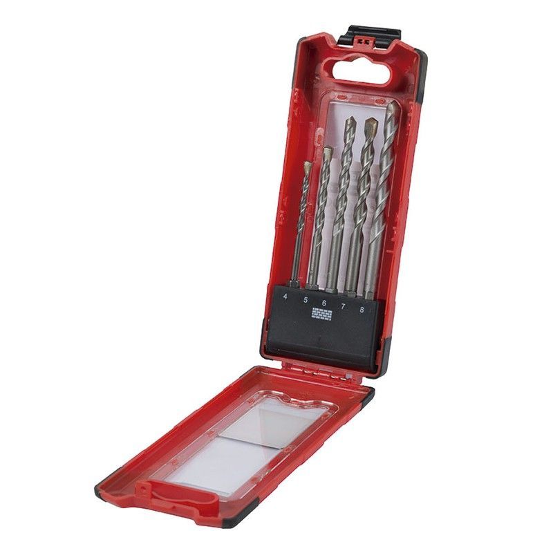 Broca pared RATIO 1581 Brocas P/Pared Jgo.5 Cordless Ratio