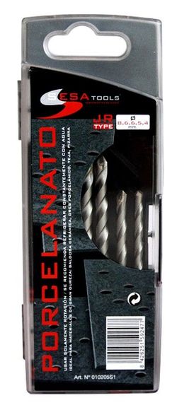 Broca Porcelanico Jg 5 Pzs 4-10 MM