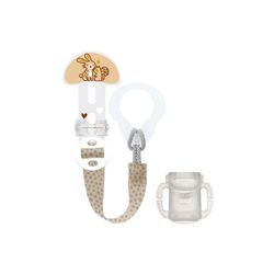 Broche para chupete Cip It! & Cover Amarillo