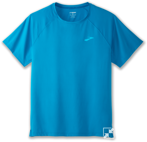 Brooks Atmosphere Short Sleeve 3.0 Ultra Print/Deep Sea
