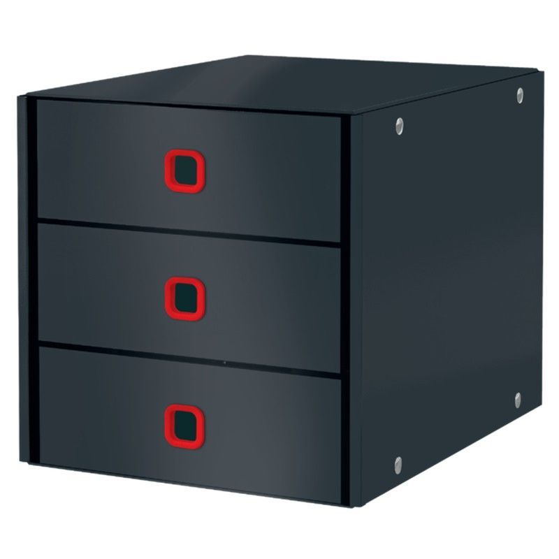 Bucs de 3 cajones Click & Store Cosy (290x283x360mm), gris