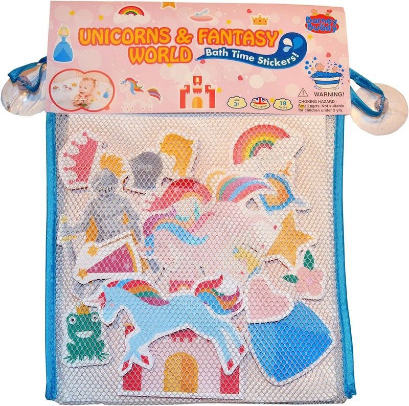 Buddy & Barney Puzzle de baño Unicornios y Fantasía