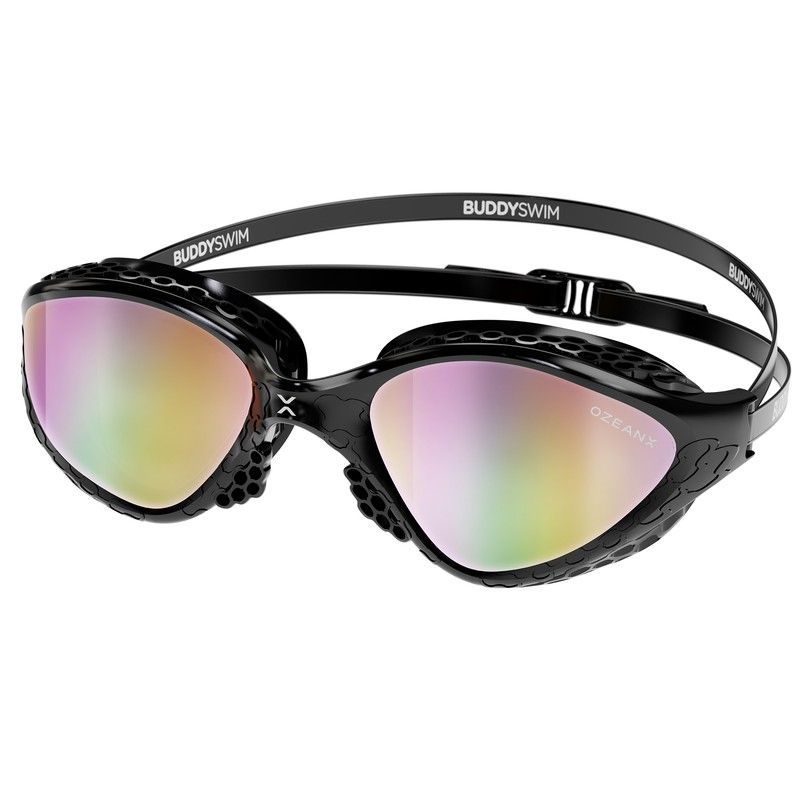 Buddyswim Goggles OzeanX Black/Iridium Mirror