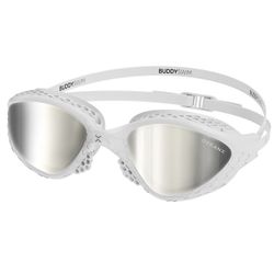 Buddyswim Goggles OzeanX White/Silver Mirror
