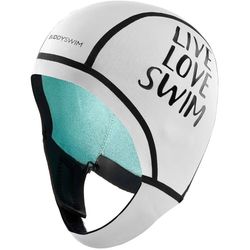 Buddyswim Gorro de Neopreno Trilaminate Warmth 2.5 Blanco