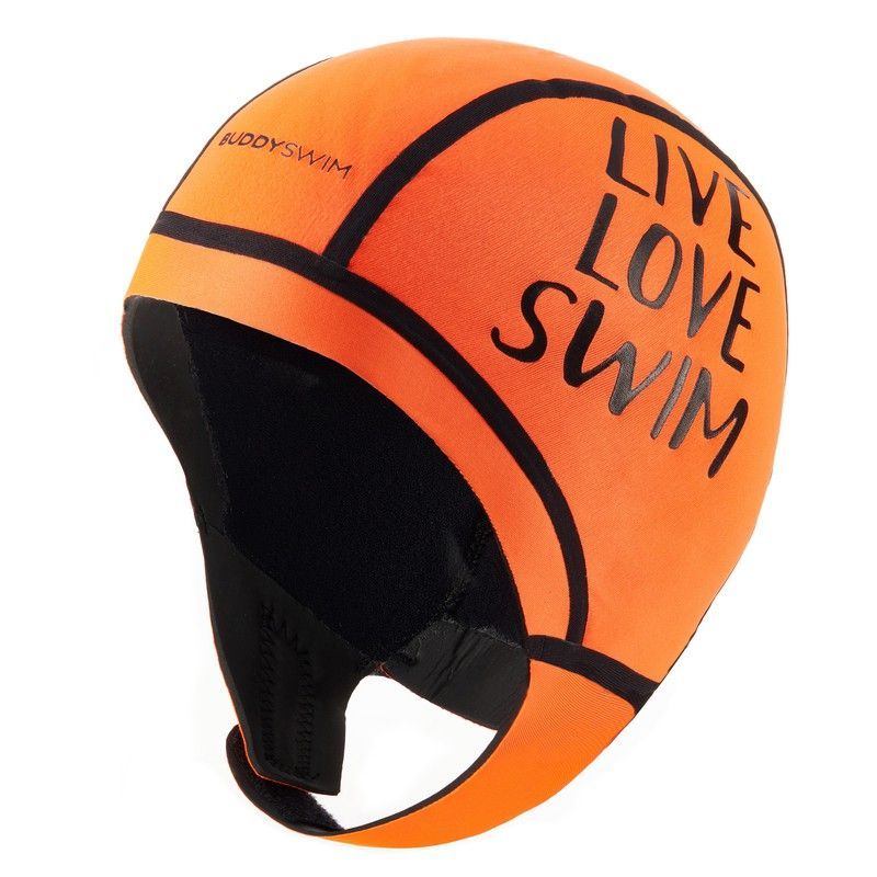 BUDDYSWIM Gorro Neopreno Trilaminate Warmth 2.5mm, Naranja