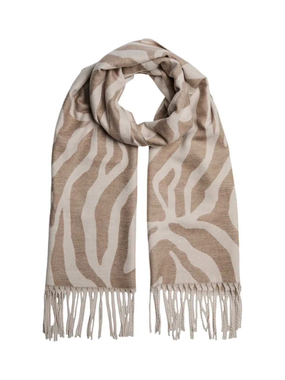 Bufanda con animal print Pieces Silver Lining