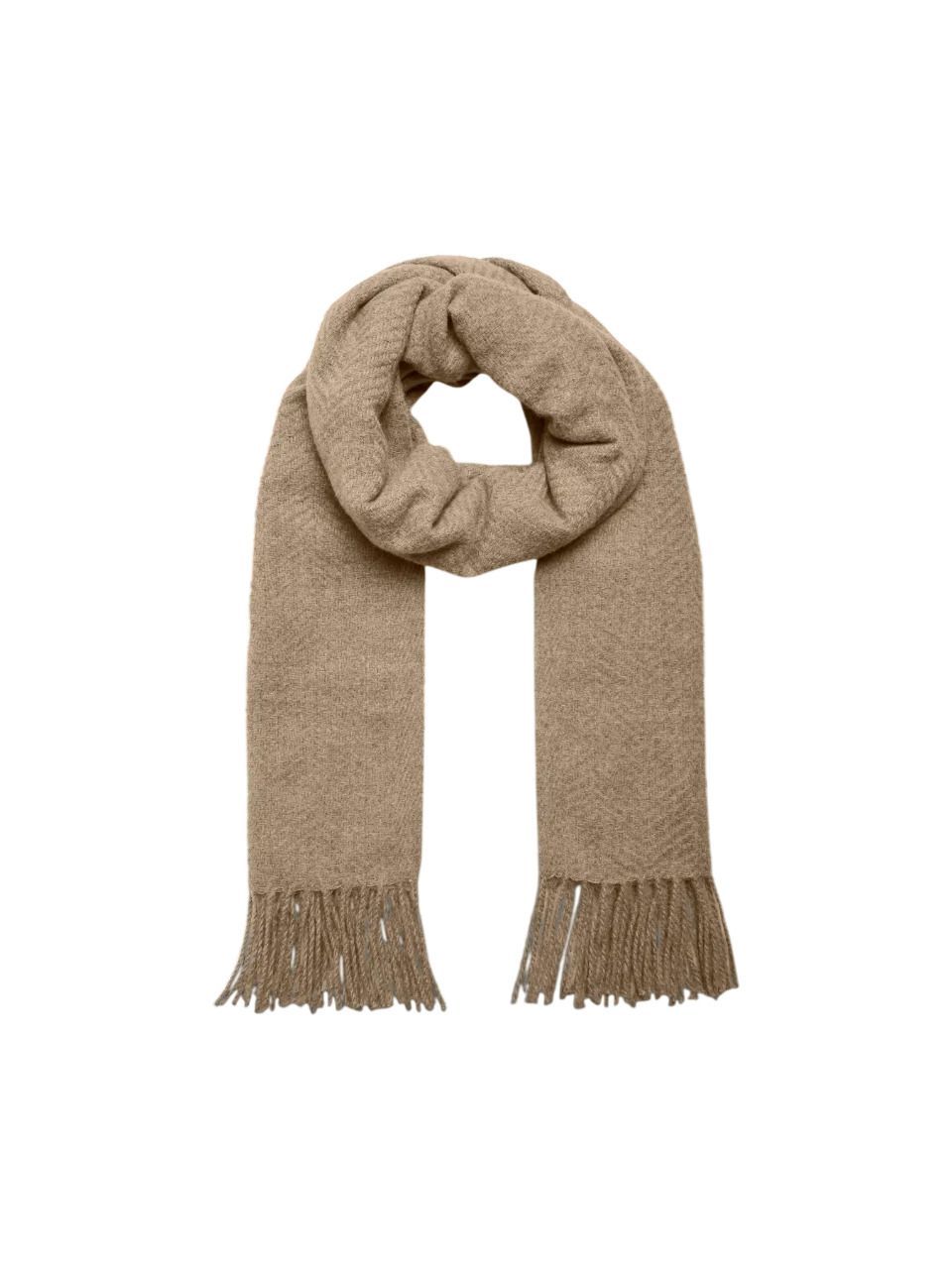 Bufanda con detalle espiga y flecos Vero Moda Silver Lining