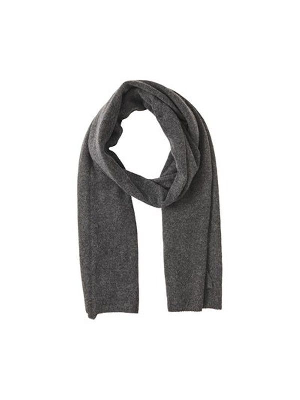 Bufanda larga Pieces Dark Grey Mela