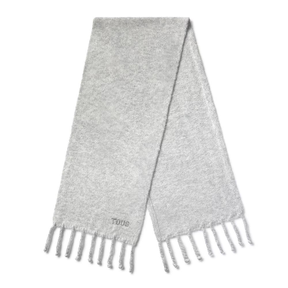 Bufanda Tous Crystal Gris Claro