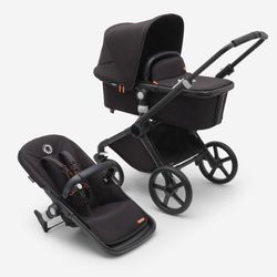 Bugaboo Fox Cub completo negro/negro medianoche-negro medianoche