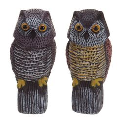 Buho Espantapájaros 16Xh38 Cm.