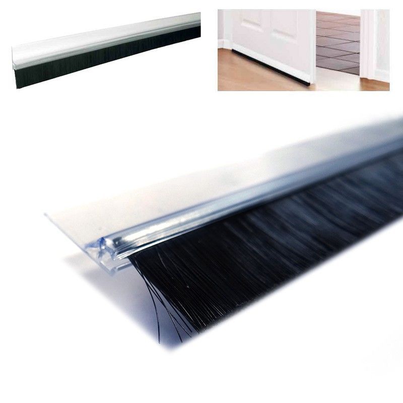 Burlete b. Puerta rigido transparente 1m