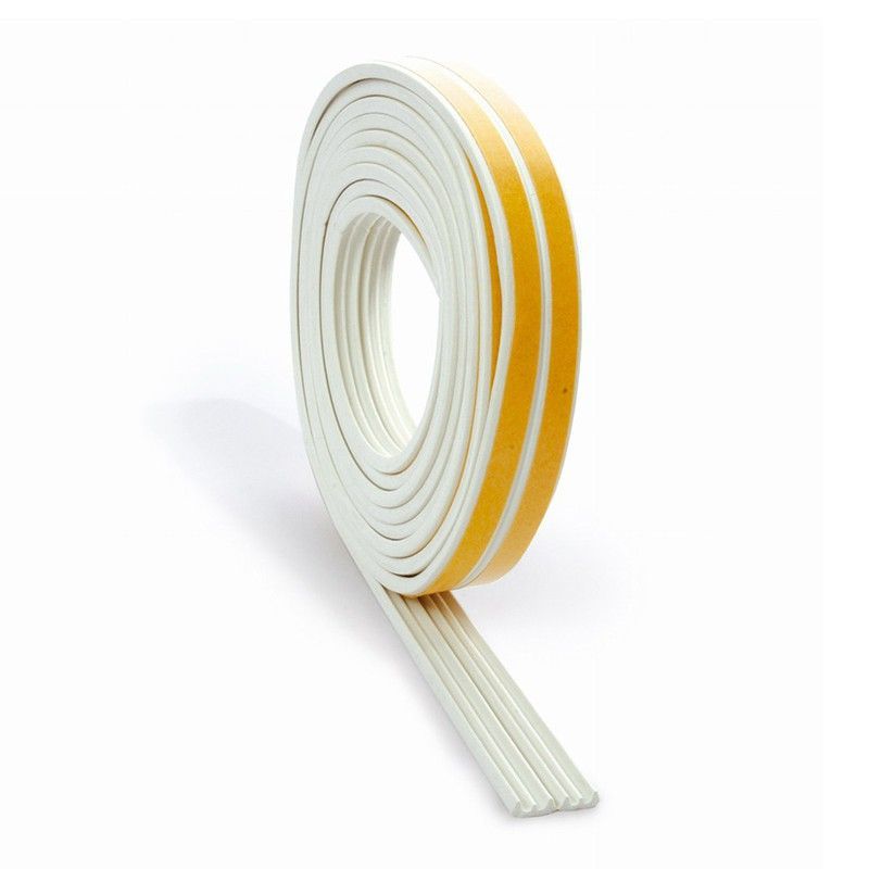 Burlete Puerta/Ventana Adhs. E 6M Blanco