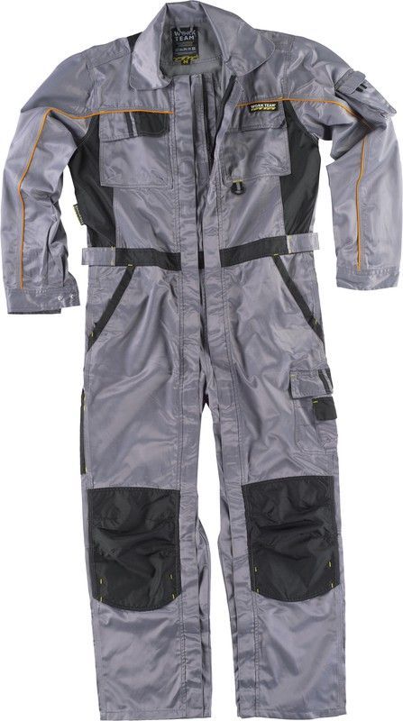 Buzo con 2 cremalleras tejido Beaver Nylon Gris / Negro