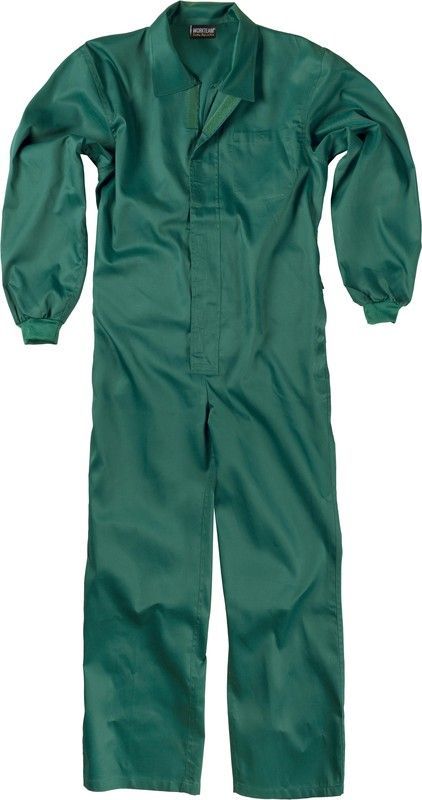 Buzo con cierre de velcro, Verde