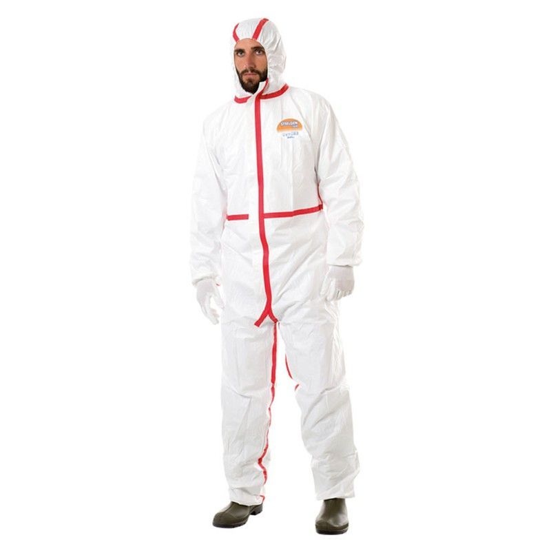 Buzo Desechable Antiestatico + Riesgo Biologico T-L