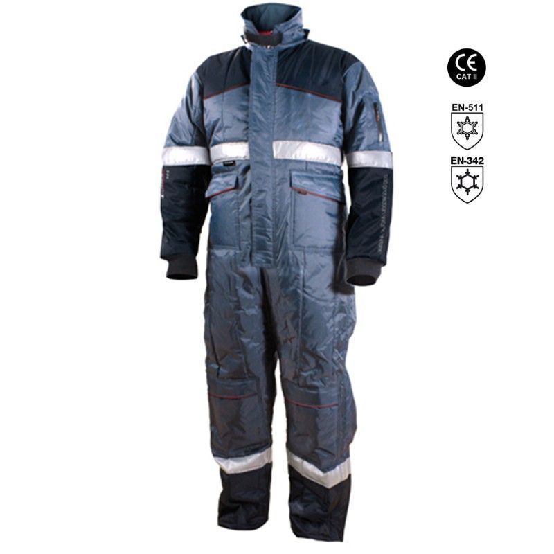 Buzo isotérmico para cámaras de congelación