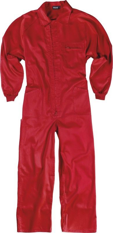 Buzo italiano cuello solapa  Rojo