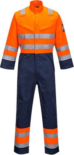 Buzo Modaflame RIS naranja/marino