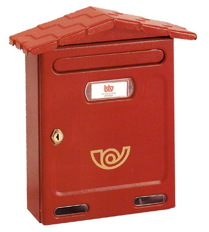 Buzon Chalet Rojo Tierra