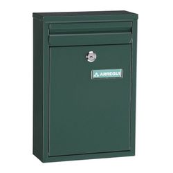 Buzón de exterio/interior Arregui Zaguan. Color verde.