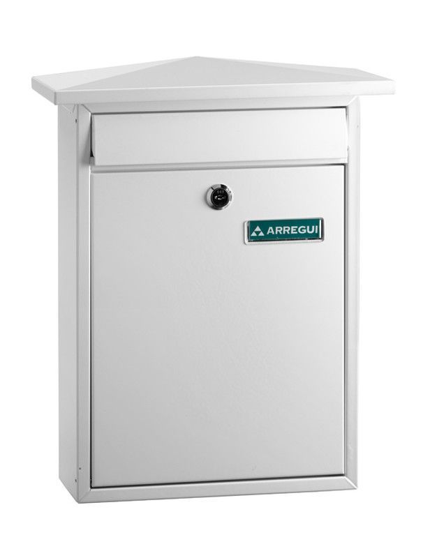 Buzon Exterior Acero Blanco 37X31X10CM