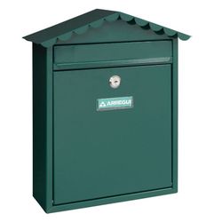 Buzón exterior ARREGUI Visit. Buzón Mod. Visit.Verde. 26X90Xh36 Cm.