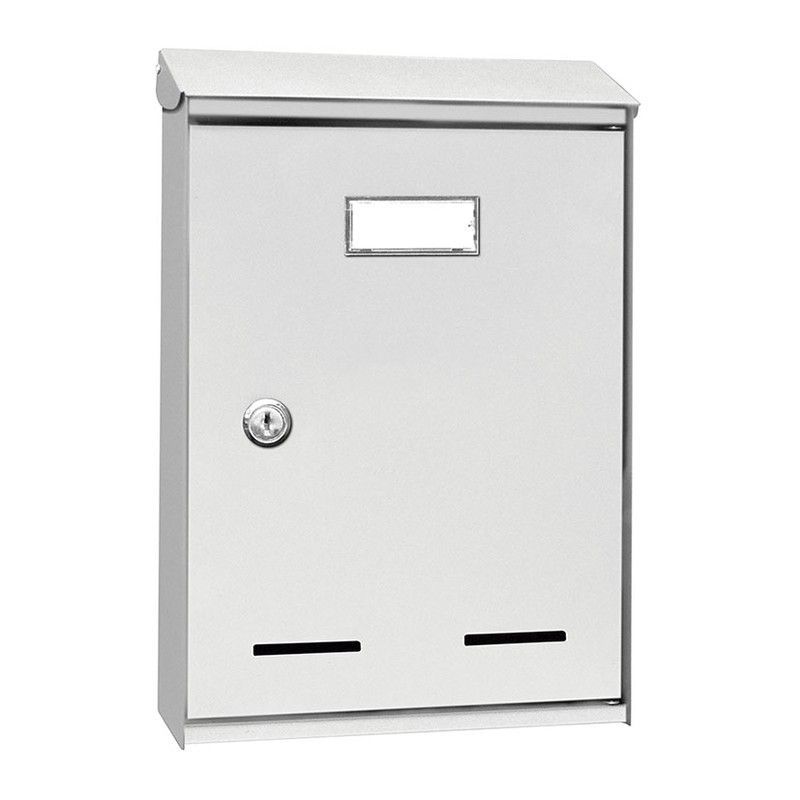 Buzón exterior BTV Nano. Buzon Metalico Ext. Mod. Nano. Blanco.