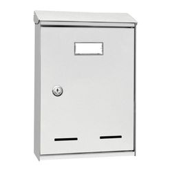 Buzón exterior BTV Nano. Buzon Metalico Ext. Mod. Nano. Blanco.