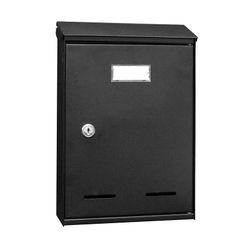 Buzon Metálico Ext. Mod. Nano. Negro.