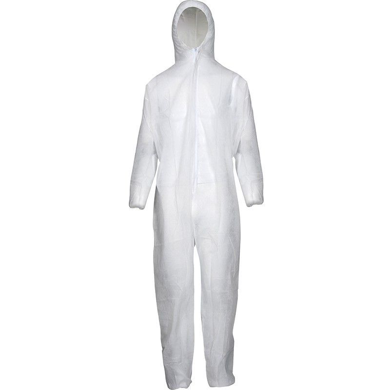 Buzos desechables polipropileno con cremallera