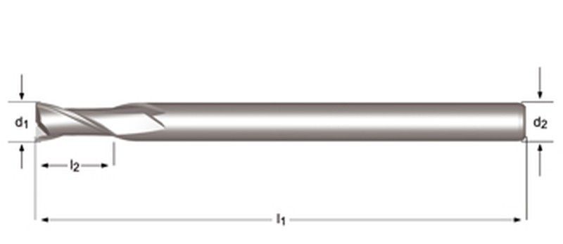 C167 - dormer hss-e brillante din 1835 a shank fresas de acabado n dormer dormer