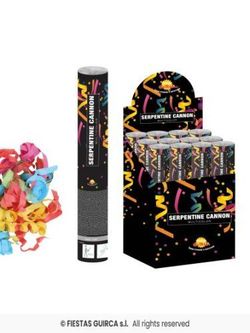 Ca�On De Serpentinas 40 Cm.