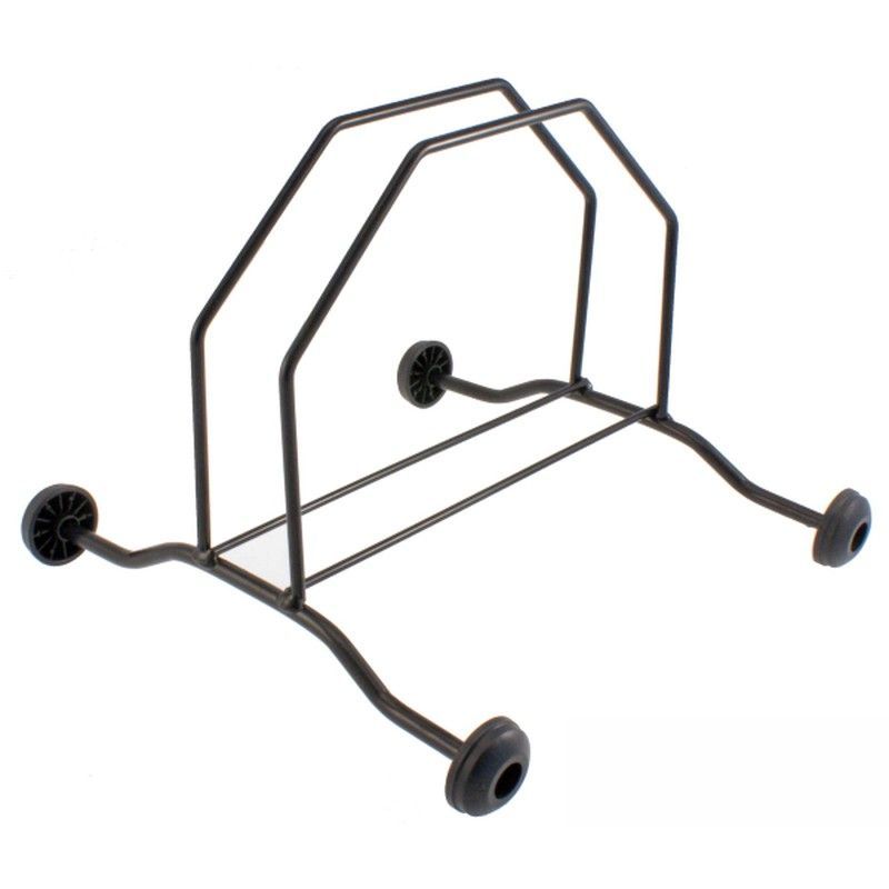 Caballete expositor carro con ruedas