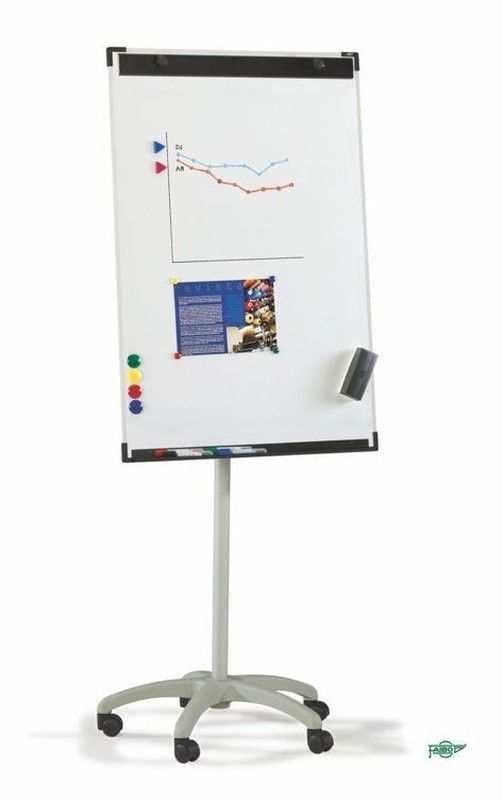 Caballete metálico con ruedas faibo