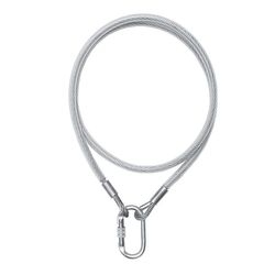 CABLE CONECTOR 5 m, de acero 8 mm diámetro con mosquetón