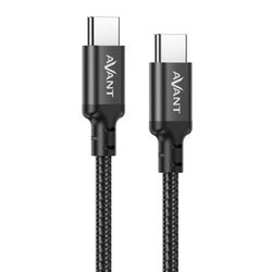 Cable Connect tipo C a tipo C trenzado 1M 3A - Force Edition
