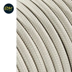 Cable cordon tubulaire 2x0,75mm algodon 25mts euro/mts