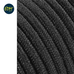 Cable cordon tubulaire 2x0.75mm c41 negro 5mts