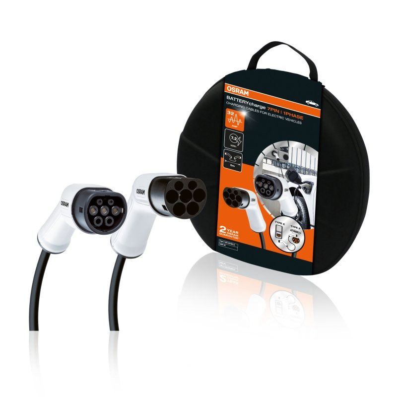 Cable de carga vehículo eléctrico 7 PIN 32Amp